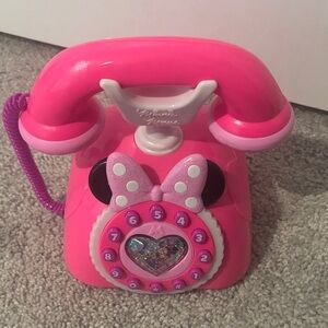 Disney Pink Minnie Mouse Toy Phone